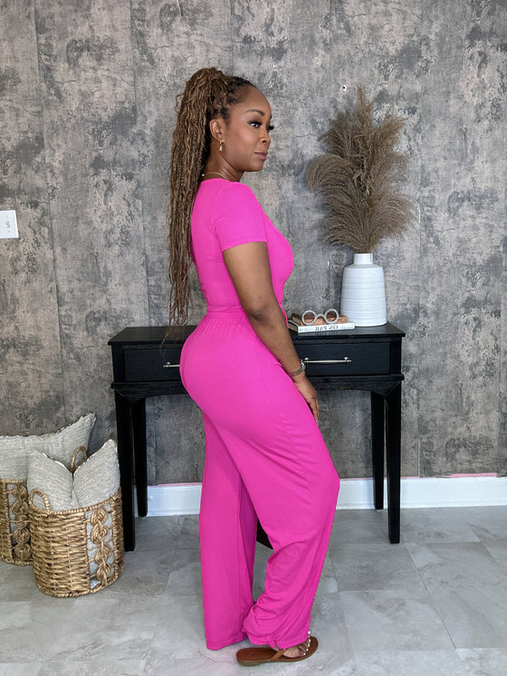 Comfy and Soft 2-piece set - pink