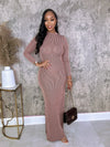 Linyah dress - brown
