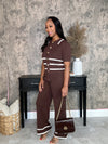 Casual 2-piece Set (brown)