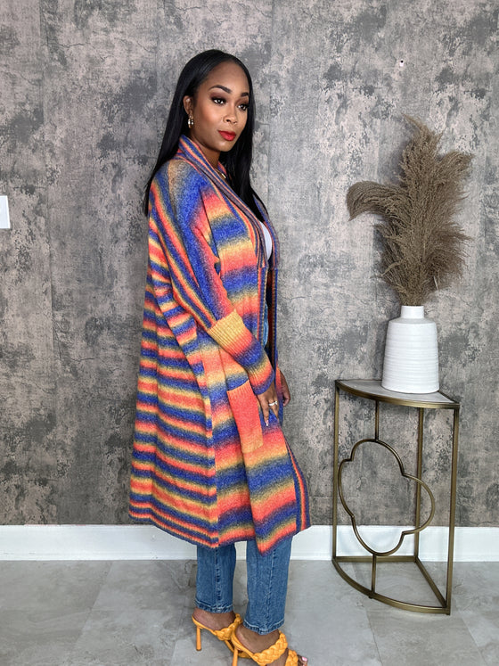 Multi Color Cardigan