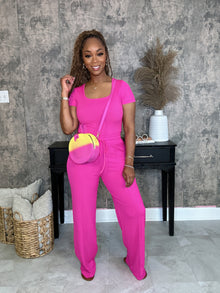  Comfy and Soft 2-piece set - pink