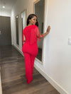 Red Tassle jumpsuit