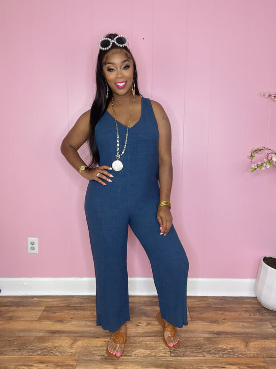 Every Season Jumpsuit - navy