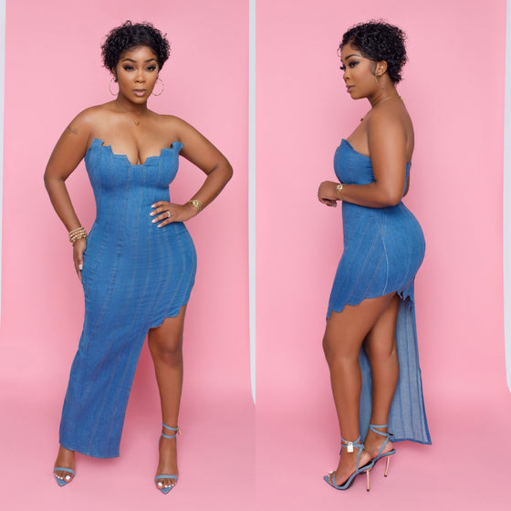 Denim Chic Dress